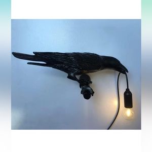 Gothic Raven wall decor